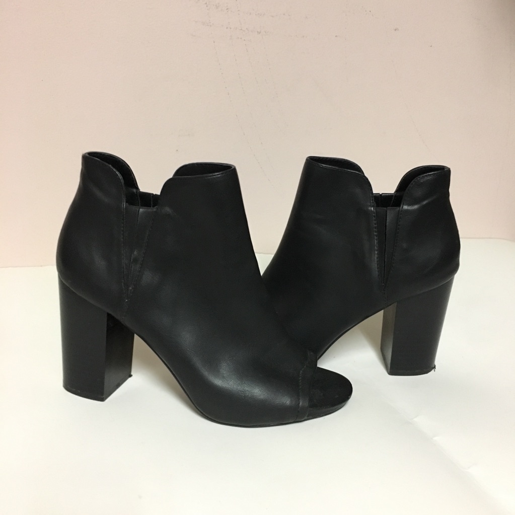Pleather Booties